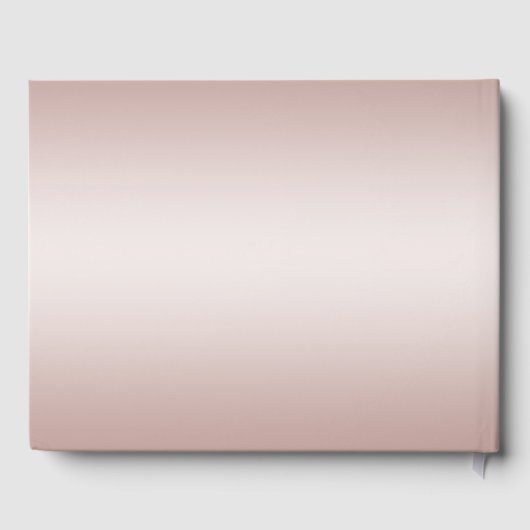 Silver Snowflakes Crystals Pink Pearls Weddenschap Gastenboek (Achterkant)