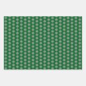 Silver Snowflakes Inpakpapier Vel (Voorkant 3)