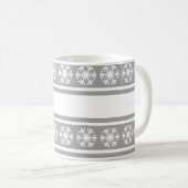 Silver Snowflakes Koffiemok (Voorkant rechts)