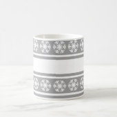 Silver Snowflakes Koffiemok (Center)