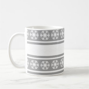 Silver Snowflakes Koffiemok