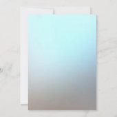 Silver Snowflakes, Lijst Corporate Kerstparty Kaart (Achterkant)