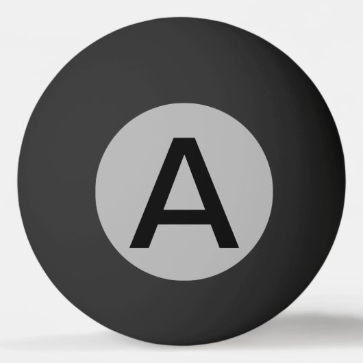 Silver Solid Color Pingpongbal (Voorkant)