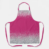 Silver & Sorbet Pink Glam Glitter & Blessed Schort (Voorkant)