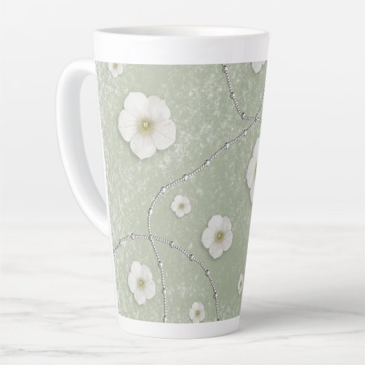 Silver Spa Latte Mok (Linkerhoek)