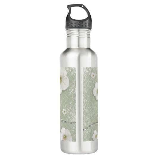 Silver Spa Waterfles (Achterkant)