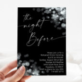 Silver Sparkle en Black Repetial Diner Kaart