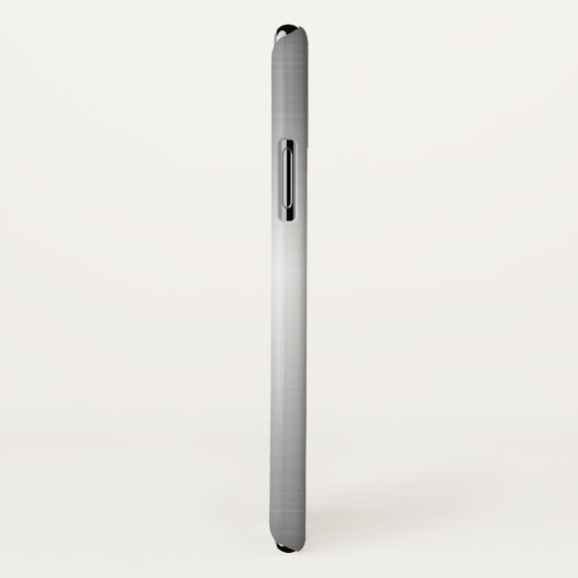 Silver Sparkle Glam Bling Metal Look Case-Mate iPhone Case (Achterkant / rechts)