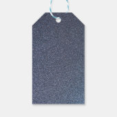 Silver Sparkle Glitter Cadeaulabel (Achterkant)