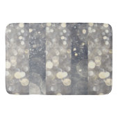Silver Sparkle Glitter Glamor Glam Modern Trendy Badmat (Voorkant)