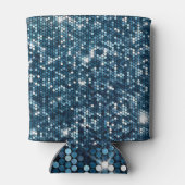 Silver Sparkle: Glitterende Sequin Dreams Blikjeskoeler (Achterkant)