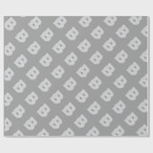 Silver Sparkle Letter B Cadeaupapier (Vlak)