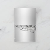 Silver Sparkle Mask Masquerade Bedankt (Binnen)