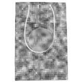 Silver Sparkle Medium Cadeauzakje (Voorkant)