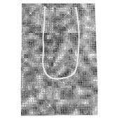 Silver Sparkle Medium Cadeauzakje (Achterkant)