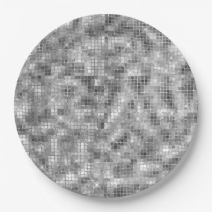 Silver Sparkle Papieren Bordje