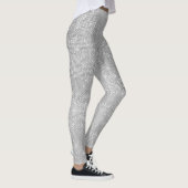Silver Sparkle Shimmery-Leggings Leggings (Rechts)
