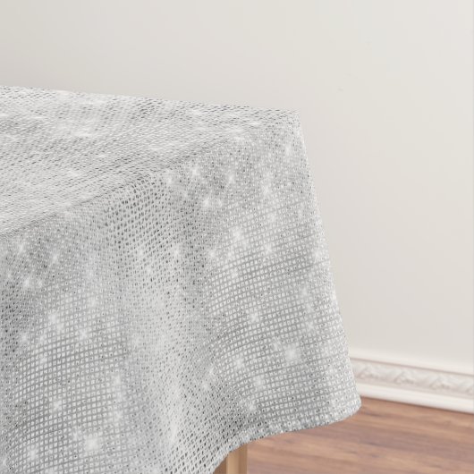 Silver Sparkle Tafelkleed (Voorbeeld)