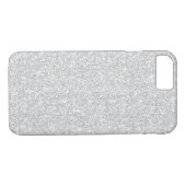 Silver Sparkles Case-Mate iPhone Case (Achterkant (Horizontaal))