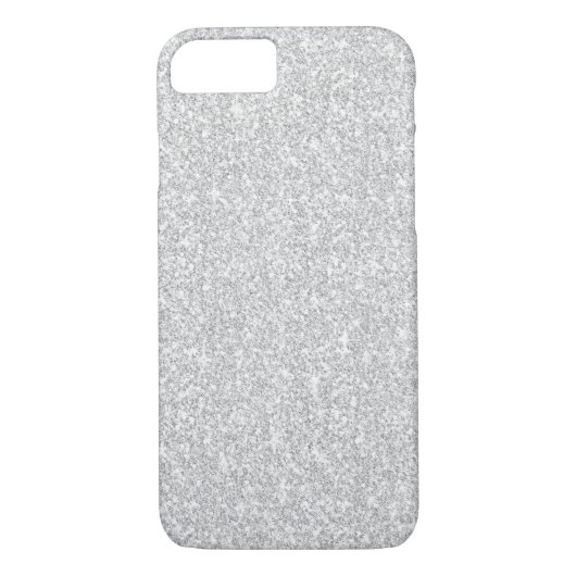 Silver Sparkles Case-Mate iPhone Case (Achterkant)