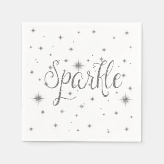 Silver Sparkles Servet