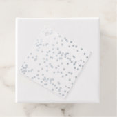 Silver Sparkles Volledig  Let's Party Bedankjes Labels (Met doos)