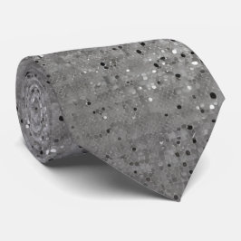 Silver Sparkly Glitter Wedding Stropdas