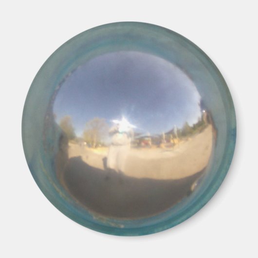 Silver Sphere Magnet (Voorkant)