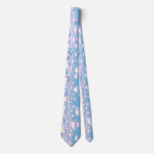 Silver Spheres 01 Stropdas (Voorkant)