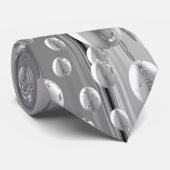 Silver Spheres 03 Stropdas (Opgerold)
