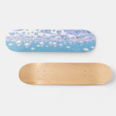 Silver Spheres - Retro Skateboard (Horizontaal)