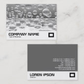 Silver Spheres Visitekaartje (Voorkant / Achterkant)