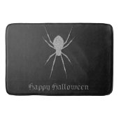 Silver Spider Halloween Badmat (Voorkant)