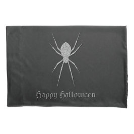Silver Spider Halloween Kussensloop