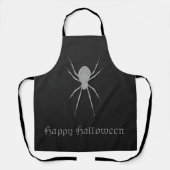 Silver Spider Halloween Schort (Voorkant)