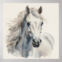 Silver Spirit Animal Horse