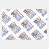 Silver Spitfire Inpakpapier Vel (Voorkant 2)