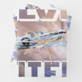 Silver Spitfire Inpakpapier Vel (In situ)