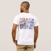 Silver Spitfire T-shirt (Achterkant volledig)