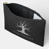 Silver Spooky Tree Halloween Etui (Open)