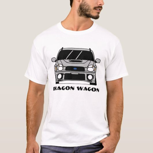 Silver Sport Wagon T-shirt (Voorkant)