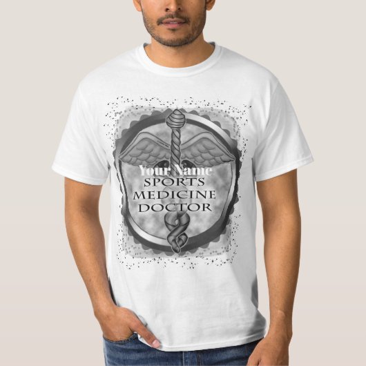 Silver Sports Medicine Doctor T-shirt (Voorkant)