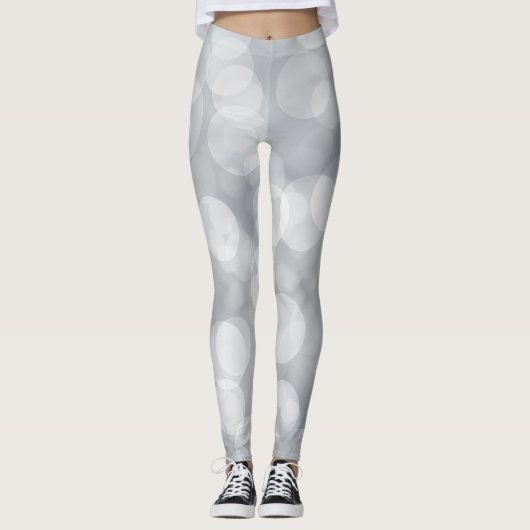 Silver Spotlights Leggings (Voorkant)