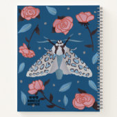 Silver-Spotted Tiger Moth Art Notitieboek (Achterkant)