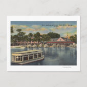 Silver Springs, FL - Waterfront Uitzicht van Boat Briefkaart (Voorkant)
