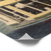 Silver Springs, FL - Waterfront Uitzicht van Boat Poster (Hoek)