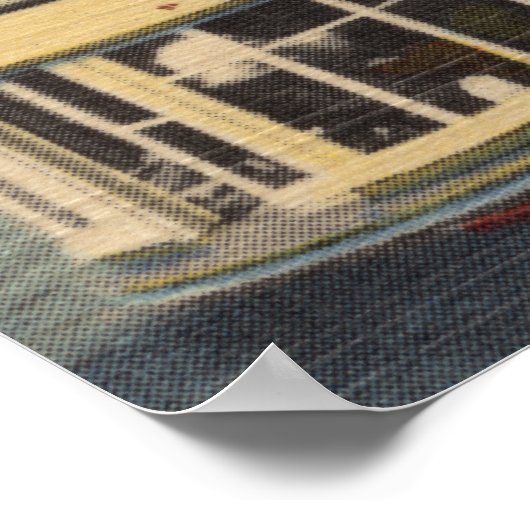 Silver Springs, FL - Waterfront Uitzicht van Boat Poster (Hoek)