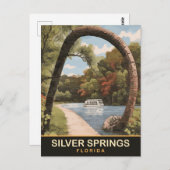 Silver Springs, Florida Briefkaart (Voorkant / Achterkant)