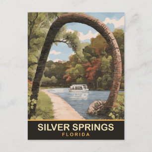 Silver Springs, Florida Briefkaart