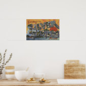 Silver Springs, Florida - Grote Letter-scènes 2 Poster (Keuken)